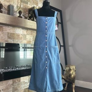 Levis Soft Denim Dress Sz 2